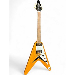 Used 2020s Epiphone 1958 Korina Flying V Natural Solid Body Electric Guitar