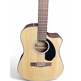 Used 2020s Fender CD100-12 Natural 12 String Acoustic Guitar