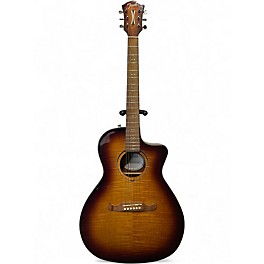 Used 2020s Fender FA-345CE Tea Burst Acoustic Electric Guitar