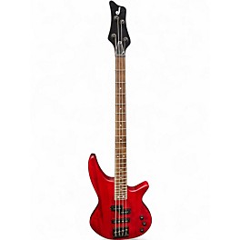 Used 2020s Jackson JS Series Spectra Bass Satin Red Electric Bass Guitar