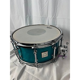 Used Used 2020s Temple Drums 14X6.5 Custom Shop Snare Drum Teal