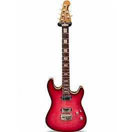 Used 2021 Ernie Ball Music Man Sabre BFR Half Baked Half Baked Red Solid Body Electric Guitar