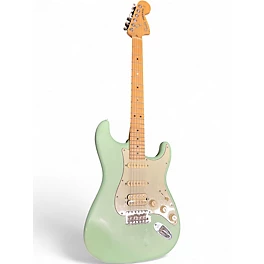 Used 2021 Fender American Performer Stratocaster HSS Seafoam Green Solid Body Electric Guitar