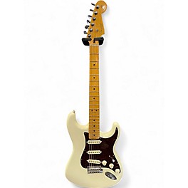 Used 2021 Fender American Professional II Stratocaster Olympic White Solid Body Electric Guitar