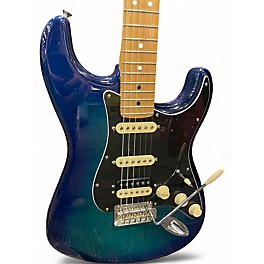 Used 2021 Fender PLAYER II STRATOCASTER HSS Blue Burst Solid Body Electric Guitar