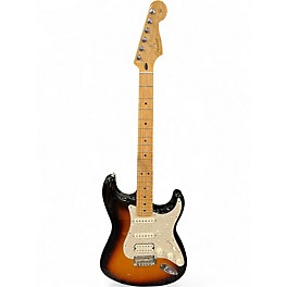 Used 2021 Fender Player Stratocaster 3 Tone Sunburst Solid Body Electric Guitar