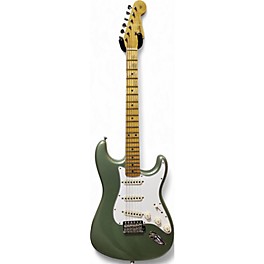 Used 2021 Fender custom shop postmodern stratocaster journeyman relic Sage Green Metallic Solid Body Electric Guitar