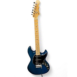 Used 2021 G&L CLF Research Skyhawk Clear Blue Solid Body Electric Guitar