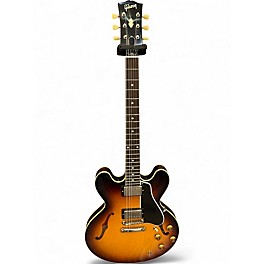 Used 2021 Gibson 1959 Reissue ES335 VOS Vintage Sunburst Hollow Body Electric Guitar