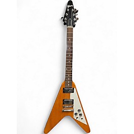 Used 2021 Gibson 70’s Flying V Antique Natural Solid Body Electric Guitar