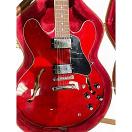 Used 2021 Gibson ES335 Traditional Heritage Cherry Hollow Body Electric Guitar