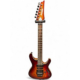 Used 2021 Ibanez S6570SK Sunset Burst Solid Body Electric Guitar