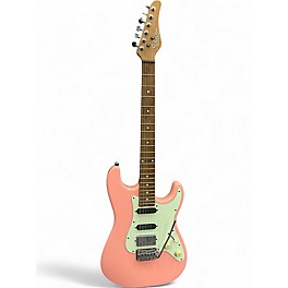 Used 2021 Schecter Guitar Research Nick Johnston Traditional HSS Atomic Coral Solid Body Electric Guitar