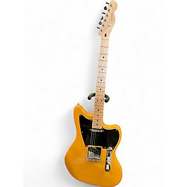 Used 2021 Squier PARANORMAL OFFSET Butterscotch Blonde Solid Body Electric Guitar