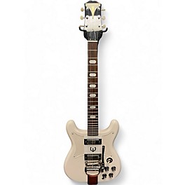 Used 2022 Epiphone 50th Anniversary 1962 Reissue Crestwood Custom White Solid Body Electric Guitar