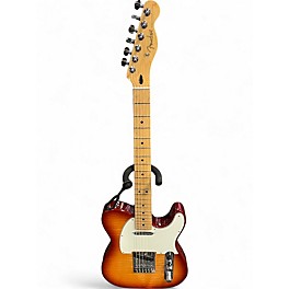 Used 2022 Fender Limited Edition Player Telecaster Plus Top Sienna Sunburst Solid Body Electric Guitar
