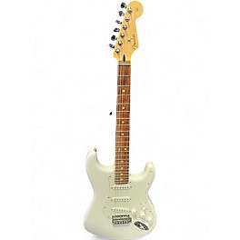 Used 2022 Fender PLAYER STRAT Pau Ferro Polar White Solid Body Electric Guitar