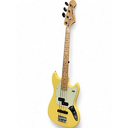 Used 2022 Fender Player Mustang Bass PJ Buttercream Electric Bass Guitar