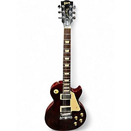 Used 2022 Gibson Les Paul Studio Wine Red Solid Body Electric Guitar