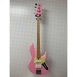Used Used 2022 Maruszczyk Elwood 4P-24 Shell Pink Electric Bass Guitar