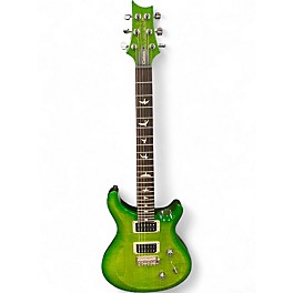 Used 2022 PRS S2 Custom 24 GREEN Solid Body Electric Guitar