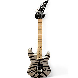 Used 2023 Charvel Super Stock SD1 San Dimas Silver Bengal Solid Body Electric Guitar