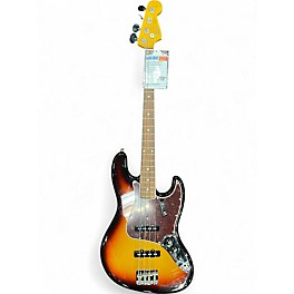 Used 2023 Fender American Vintage II '66 Jazz Bass 3 Tone Sunburst Electric Bass Guitar