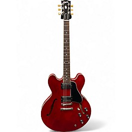 Used 2023 Gibson ES335 Cherry Hollow Body Electric Guitar
