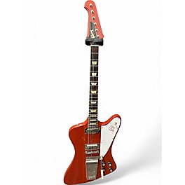 Used 2023 Gibson Murphy Lab Ultra Light Aged 1963 Firebird V Ember Red Solid Body Electric Guitar