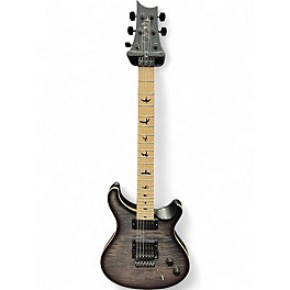 Used 2023 PRS DW CE 24 FLOYD Gray Black Solid Body Electric Guitar