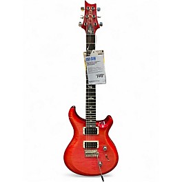 Used 2023 PRS S2 Custom 24 Trans Red Solid Body Electric Guitar