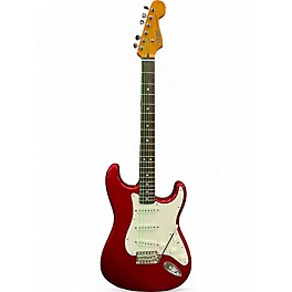 Used 2023 Squier Classic Vibe 1960S Stratocaster Candy Apple Red Solid Body Electric Guitar