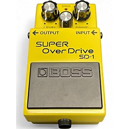 Used 2024 BOSS SD1 Super Overdrive Effect Pedal