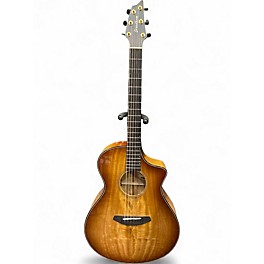 Used 2024 Breedlove Oregon Concert CE cinnamon burst Acoustic Guitar