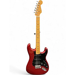 Used 2024 Fender American Ultra II Stratocaster HSS Sinister Red Solid Body Electric Guitar