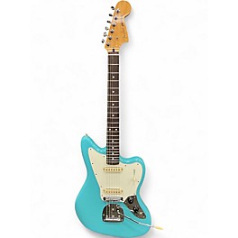 Used 2024 Fender Player II Jaguar Aquatone Blue Solid Body Electric Guitar
