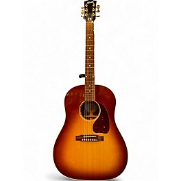 Used 2024 Gibson J45 Rosewood Sunburst Acoustic Electric Guitar
