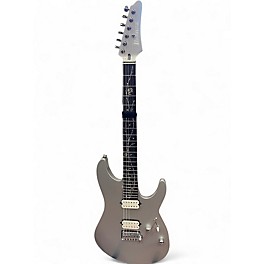 Used 2024 Ibanez SINATURE TIM HENSON TOD10 CLASSIC SILVER Solid Body Electric Guitar