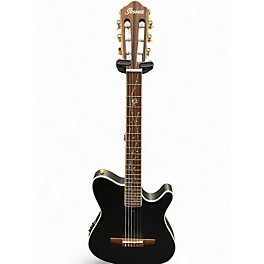 Used 2024 Ibanez TOD10N Tim Henson Signature Black Classical Acoustic Electric Guitar