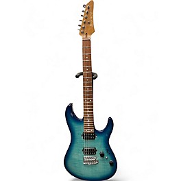 Used 2024 Ibanez az standard Turquoise burst Solid Body Electric Guitar