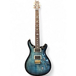 Used 2024 PRS Custom 24 10 Top COBALT SMOKEBURST Solid Body Electric Guitar