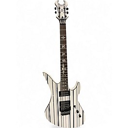 Used 2024 Schecter Guitar Research Synyster Gates Signature Custom S Standard Alpine White Solid Body Electric Guitar