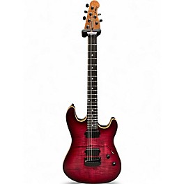 Used 2025 Ernie Ball Music Man Sabre HT Raspberry Burst Solid Body Electric Guitar