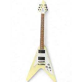 Used 2025 Gibson Flying V 70s Classic White Solid Body Electric Guitar