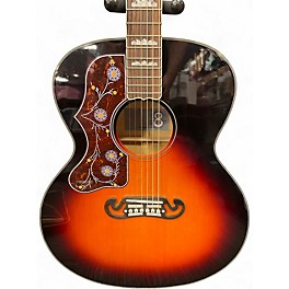 Used 8 Sounds Byron Jumbo Custom 2 Color Sunburst Acoustic Guitar