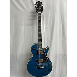 Used Used AIO Wolf WLP 750T Blue Solid Body Electric Guitar