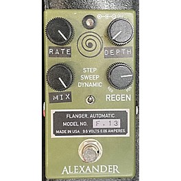 Used Used ALEXANDER F.13 FLANGER Effect Pedal