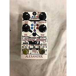 Used Used ALEXANDER PEDALS V3 HISTORY LESSON DELAY Effect Pedal