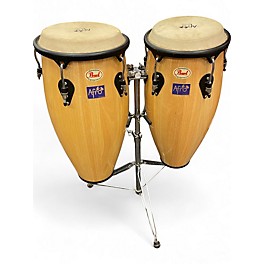 Used Afro Percussion Double Conga Set Conga