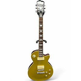 Used Agile 2000 Gold Top Solid Body Electric Guitar